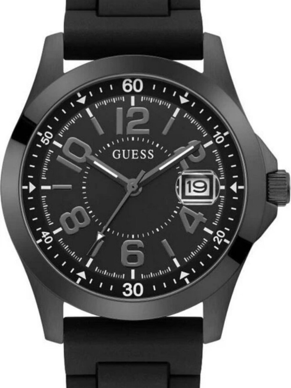 Guess Men's Black Dial Watch GW0058G4